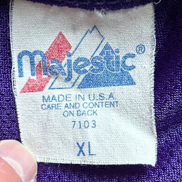 Majestic Minnesota Vikings NFL Play Football #51 Riley Jersey Youth XL - Picture 3 of 10